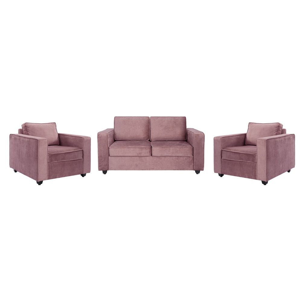 Napper Plus Sofa Set - (2+1+1) Reflection Rose Brown
